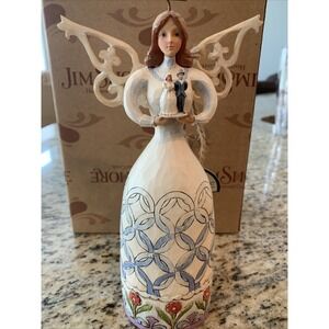 Jim Shore "Promise Angel" Heartwood Creek Wedding/ Anniversary Angel With Box